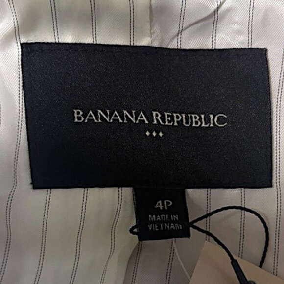 NWT Banana Republic Factory Blazer 4P Pink Sav Clay Tailored Career Chic - Picture 5 of 9